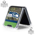 NFL Realtree Camo Seattle Seahawks Galaxy Z Flip6 Clear Case