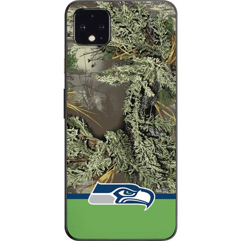 NFL Realtree Camo Seattle Seahawks Google Pixel 4 XL Skin