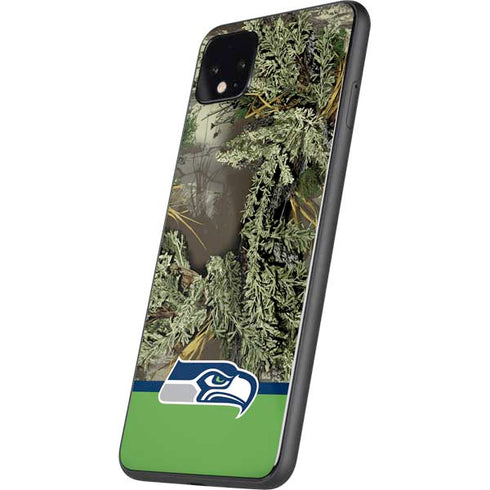 NFL Realtree Camo Seattle Seahawks Google Pixel 4 XL Skin