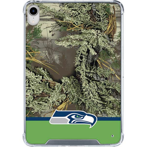 NFL Realtree Camo Seattle Seahawks iPad 11th Gen (2025) Clear Case