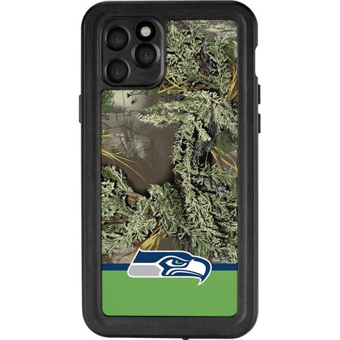 NFL Realtree Camo Seattle Seahawks iPhone 11 Pro Waterproof Case