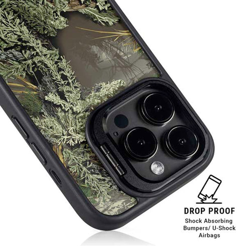 NFL Realtree Camo Seattle Seahawks iPhone 14 Pro Max Kickstand Case