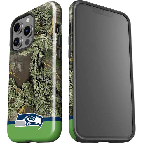 NFL Realtree Camo Seattle Seahawks iPhone 15 Pro Impact Case