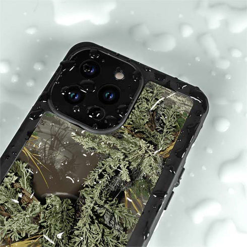 NFL Realtree Camo Seattle Seahawks iPhone 15 Pro Waterproof Case