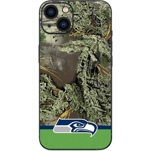 NFL Realtree Camo Seattle Seahawks iPhone 15 Skin