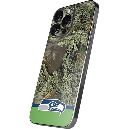 NFL Realtree Camo Seattle Seahawks iPhone 16 Pro Max Skin