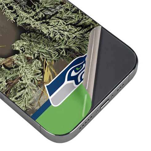 NFL Realtree Camo Seattle Seahawks iPhone 16 Pro Skin