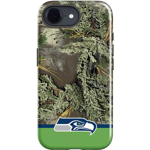 NFL Realtree Camo Seattle Seahawks iPhone 16e Impact Case