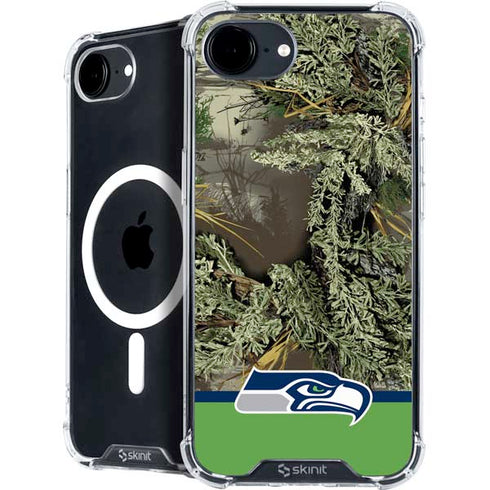 NFL Realtree Camo Seattle Seahawks iPhone 16e MagSafe Case
