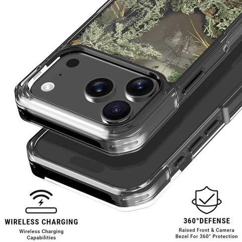 NFL Realtree Camo Seattle Seahawks iPhone 18 Pro Clear Case