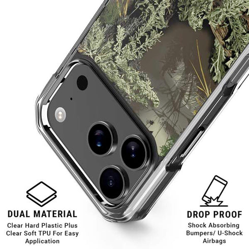 NFL Realtree Camo Seattle Seahawks iPhone 18 Pro Clear Case
