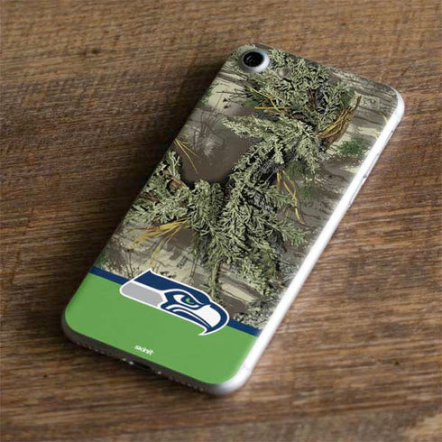 NFL Realtree Camo Seattle Seahawks iPhone 8 Skin