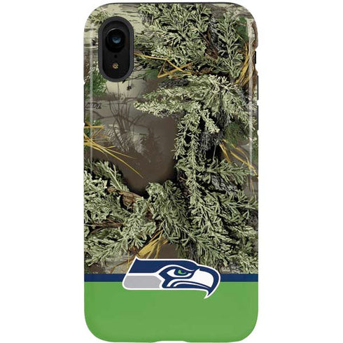 NFL Realtree Camo Seattle Seahawks iPhone XR Pro Case