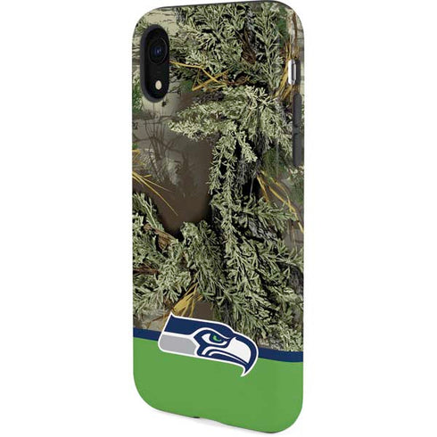 NFL Realtree Camo Seattle Seahawks iPhone XR Pro Case