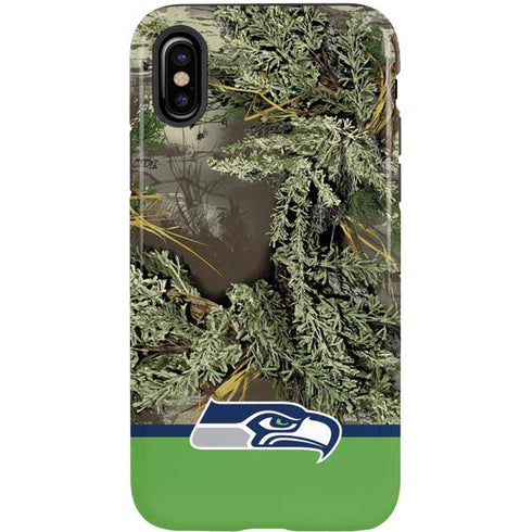 NFL Realtree Camo Seattle Seahawks iPhone XS Pro Case