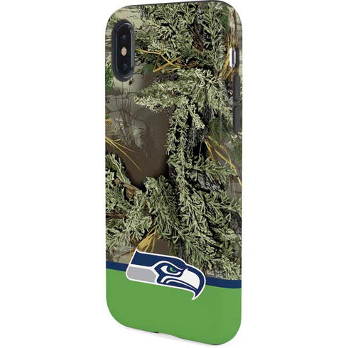 NFL Realtree Camo Seattle Seahawks iPhone XS Pro Case