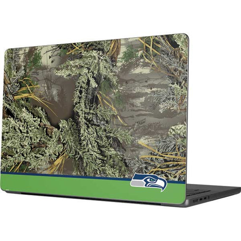 NFL Realtree Camo Seattle Seahawks Apple MacBook Pro 14-inch Skin