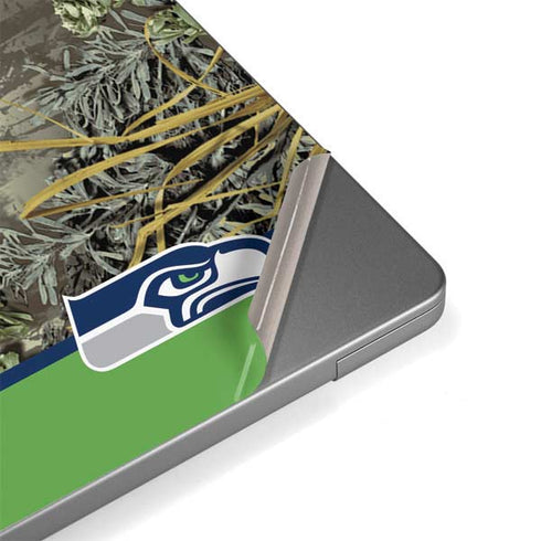 NFL Realtree Camo Seattle Seahawks Apple MacBook Pro 14-inch Skin