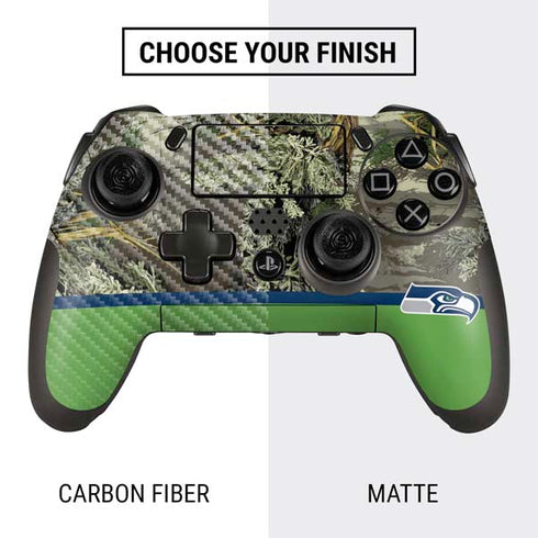 NFL Realtree Camo Seattle Seahawks PlayStation Scuf Vantage 2 Controller Skin