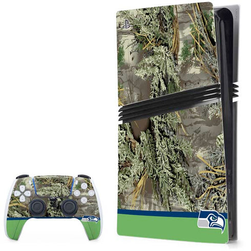 NFL Realtree Camo Seattle Seahawks PlayStation PS5 Skins