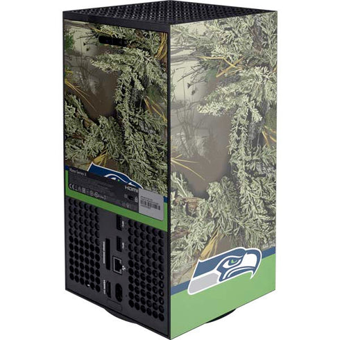 NFL Realtree Camo Seattle Seahawks XBox Series X Digital Edition Console Skin