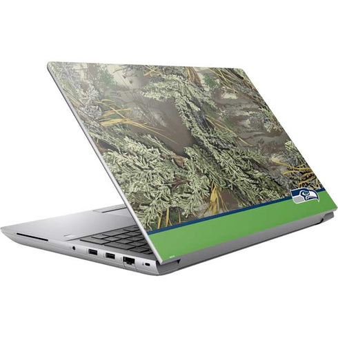 NFL Realtree Camo Seattle Seahawks HP ZBook Fury 16 G10 Skin