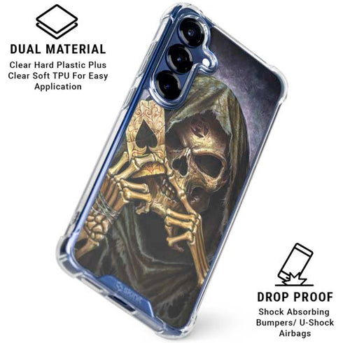 Alchemy Carta Reapers Ace Galaxy S25 FE Clear Case