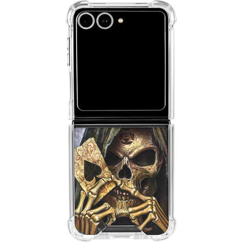 Alchemy Carta Reapers Ace Galaxy Z Flip7 Clear Case