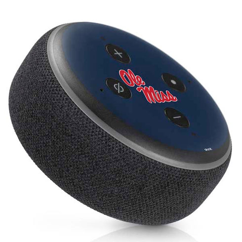 University of Mississippi Rebels Ole Miss Amazon Echo Dot Skin