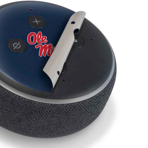 University of Mississippi Rebels Ole Miss Amazon Echo Dot Skin