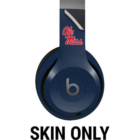University of Mississippi Rebels Ole Miss Beats Solo 4 Wireless Headphones Skin