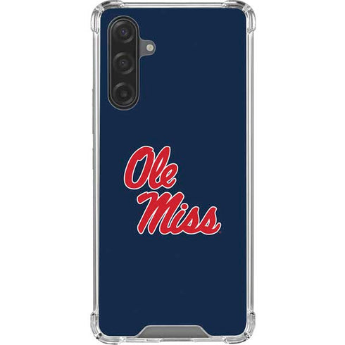 University of Mississippi Rebels Ole Miss Galaxy A17 Clear Case