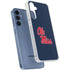 University of Mississippi Rebels Ole Miss Galaxy A55 5G Clear Case