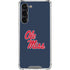 University of Mississippi Rebels Ole Miss Galaxy S24 FE Clear Case