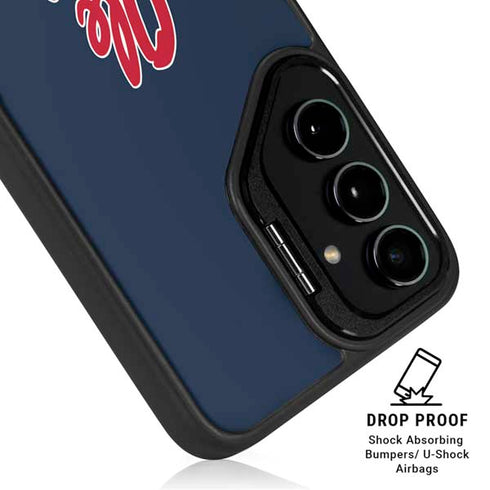 University of Mississippi Rebels Ole Miss Galaxy S24 FE Kickstand Case
