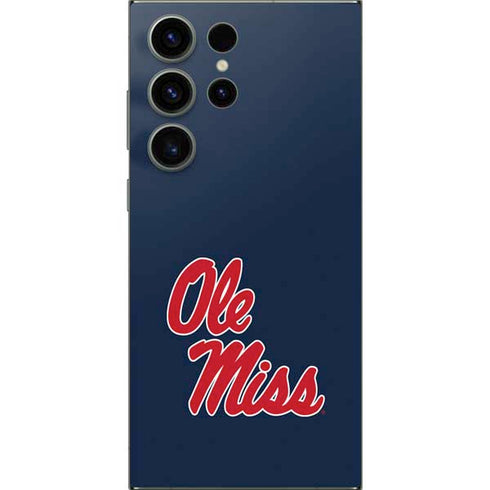 University of Mississippi Rebels Ole Miss Galaxy S25 Ultra Skin