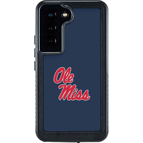 University of Mississippi Rebels Ole Miss Galaxy S24 Waterproof Case