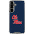 University of Mississippi Rebels Ole Miss Galaxy S26 Plus Clear Case