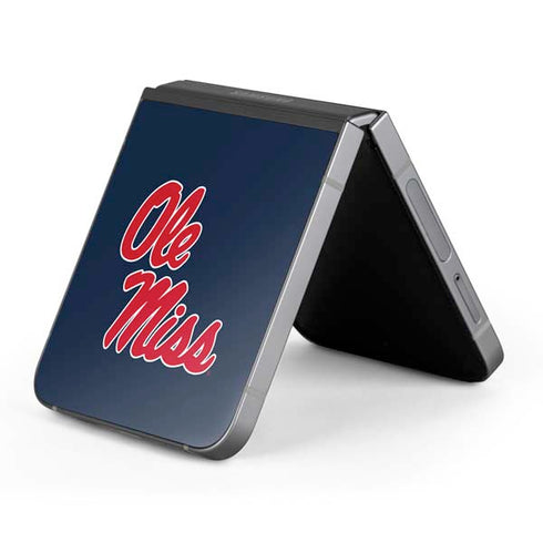 University of Mississippi Rebels Ole Miss Galaxy Z Flip6 Skin