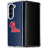 University of Mississippi Rebels Ole Miss Galaxy Z Fold5 5G Clear Case