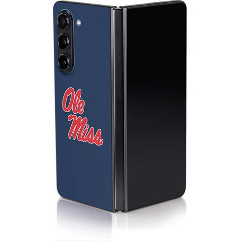 University of Mississippi Rebels Ole Miss Galaxy Z Fold5 5G Skin