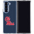 University of Mississippi Rebels Ole Miss Galaxy Z Fold7 Clear Case