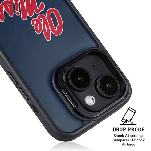 University of Mississippi Rebels Ole Miss iPhone 13 Kickstand Case