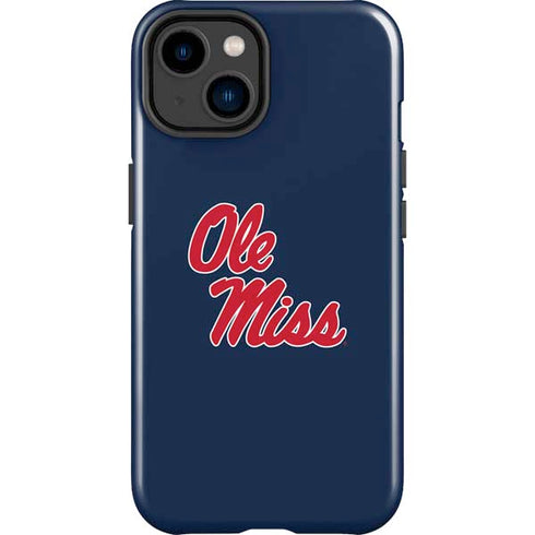University of Mississippi Rebels Ole Miss iPhone 15 Impact Case