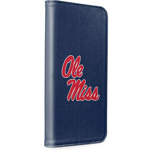 University of Mississippi Rebels Ole Miss iPhone 15 Plus Folio Case