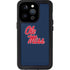 University of Mississippi Rebels Ole Miss iPhone 15 Pro Waterproof Case