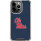 University of Mississippi Rebels Ole Miss iPhone 16 Pro Max Clear Case