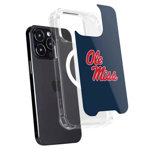 University of Mississippi Rebels Ole Miss iPhone 16 Pro Max MagSafe Case