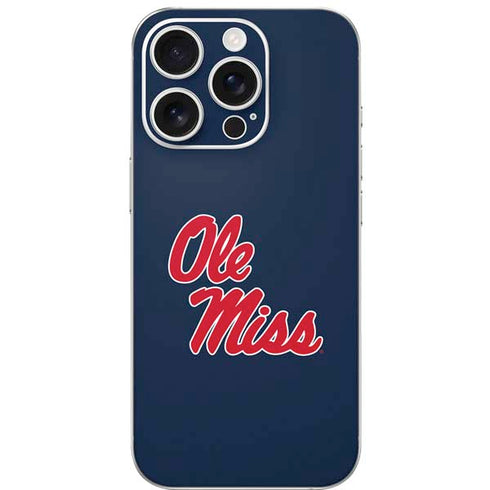 University of Mississippi Rebels Ole Miss iPhone 16 Pro Skin