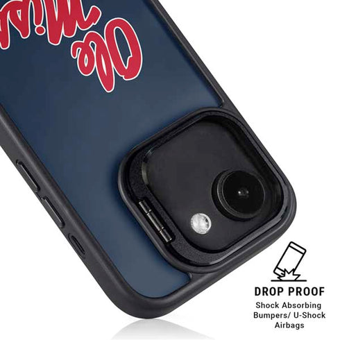 University of Mississippi Rebels Ole Miss iPhone 16e Kickstand Case
